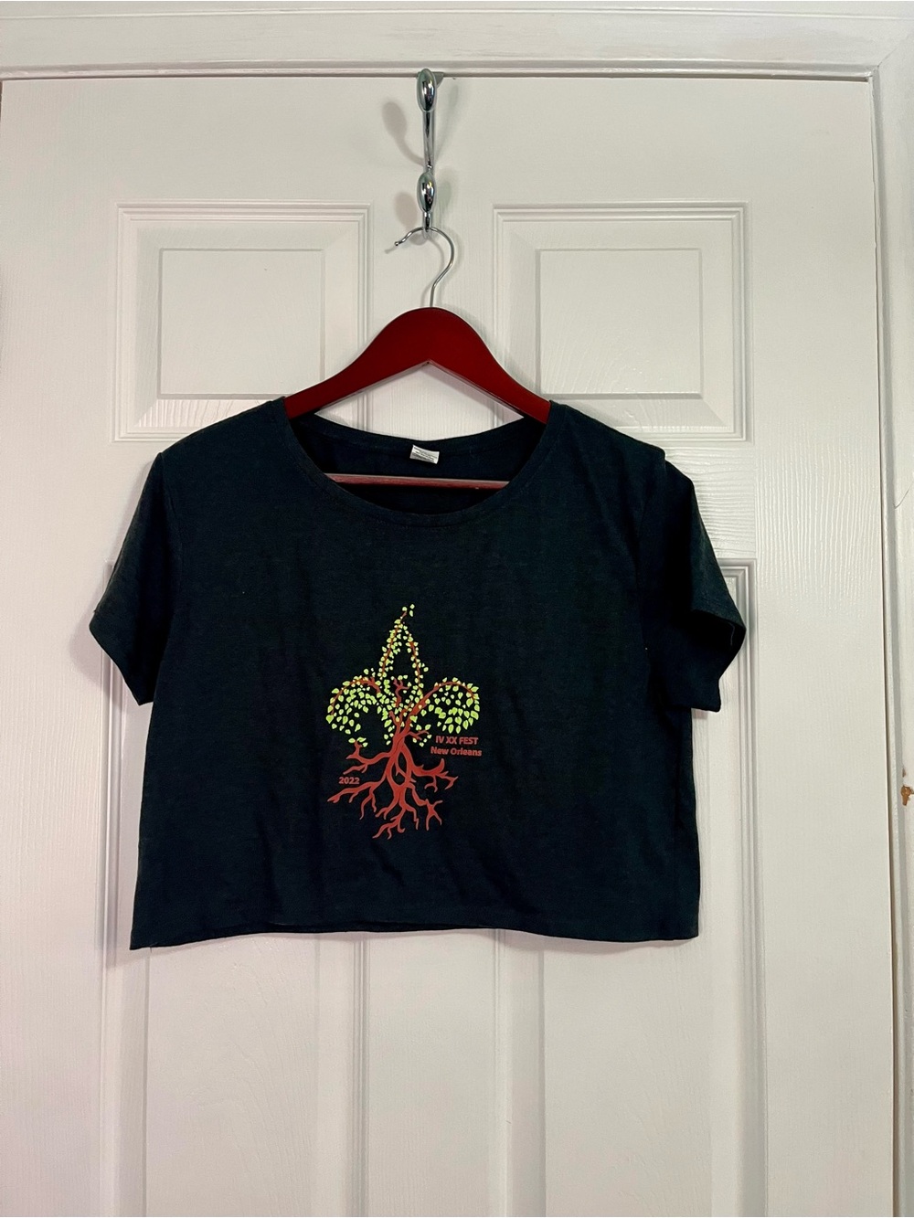 420 crop top